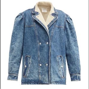 Isabel Marant Etoile cotton denim winter jacket